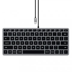 Клавиатура проводная SATECHI SLIM W1 WIRED BACKLIT KEYBOARD